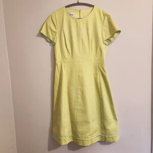 Sara Campbell Dress - Robin's Egg Blue‎ Piping - Size 10, Classic Luxury